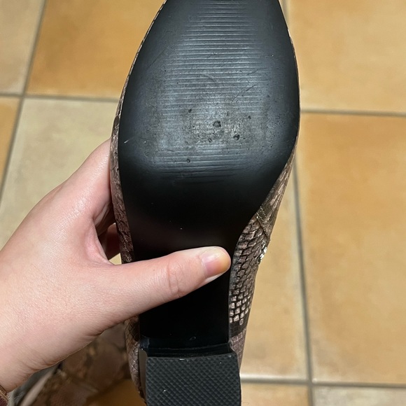 Steve Madden Faux Snake Skin boots 6.5 - Picture 4 of 5